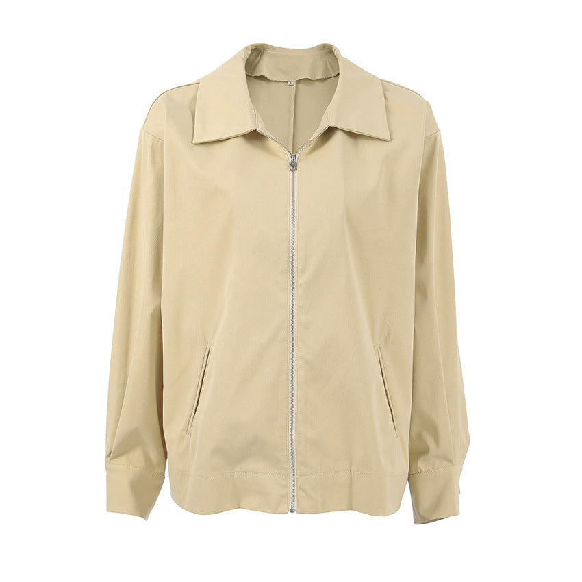 Casual oversized jacket for women with modern cut Lune London