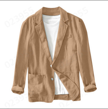 Ladies elegant and lightweight blazer with button closure Lune London
