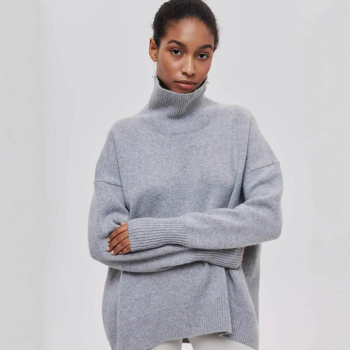 Women's Cozy Turtleneck Sweater Lune London