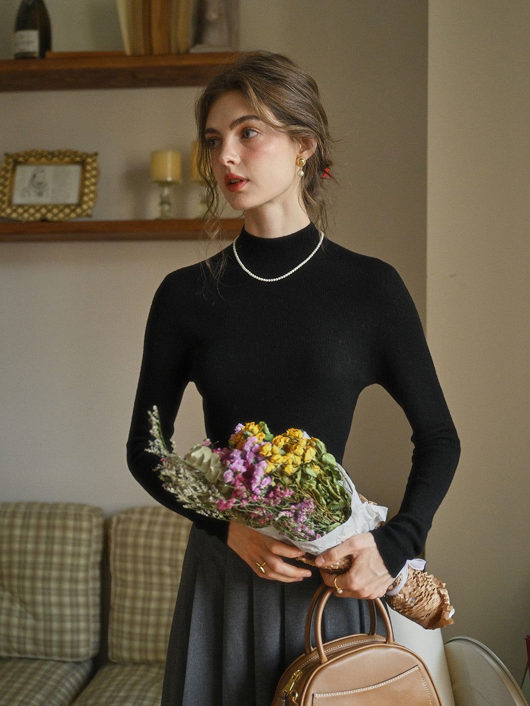 Chemise à manches longues pour femmes Chic & Stil