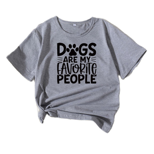 Graphic T-shirt for dog-loving women Amarae