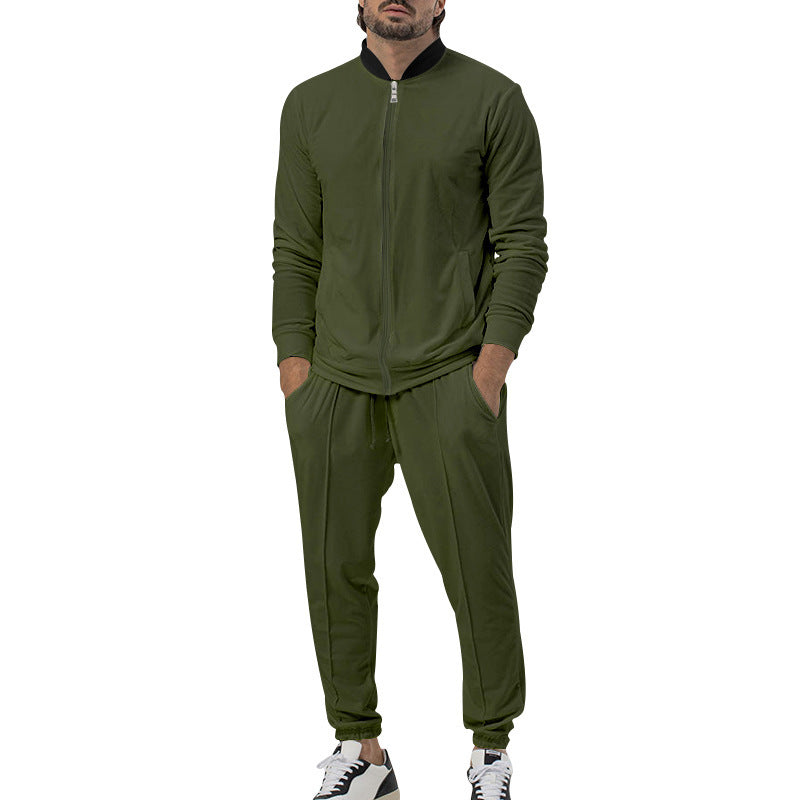 Men's sporty leisure suit with full zip and side pockets Lune London