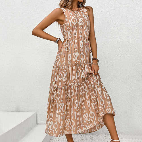 Amarae Women's Ruffle Maxi Dress