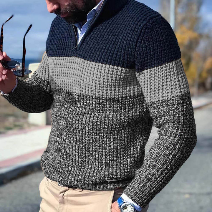 Chic Und Stil | Comfortable Knitted Sweater for Men