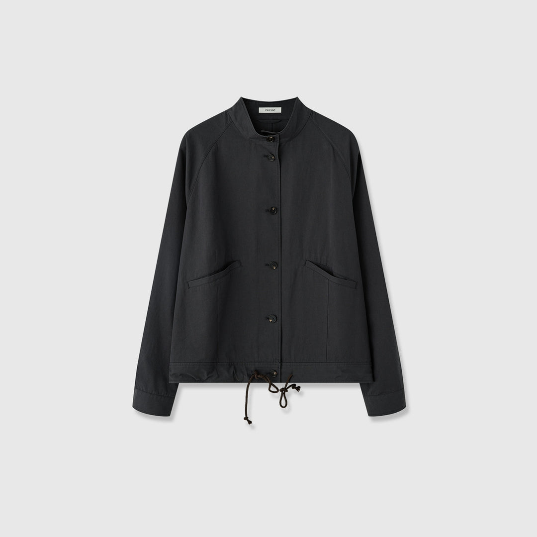 Veste de transition pour femmes avec capuche et taille ajustable Chic & Stil