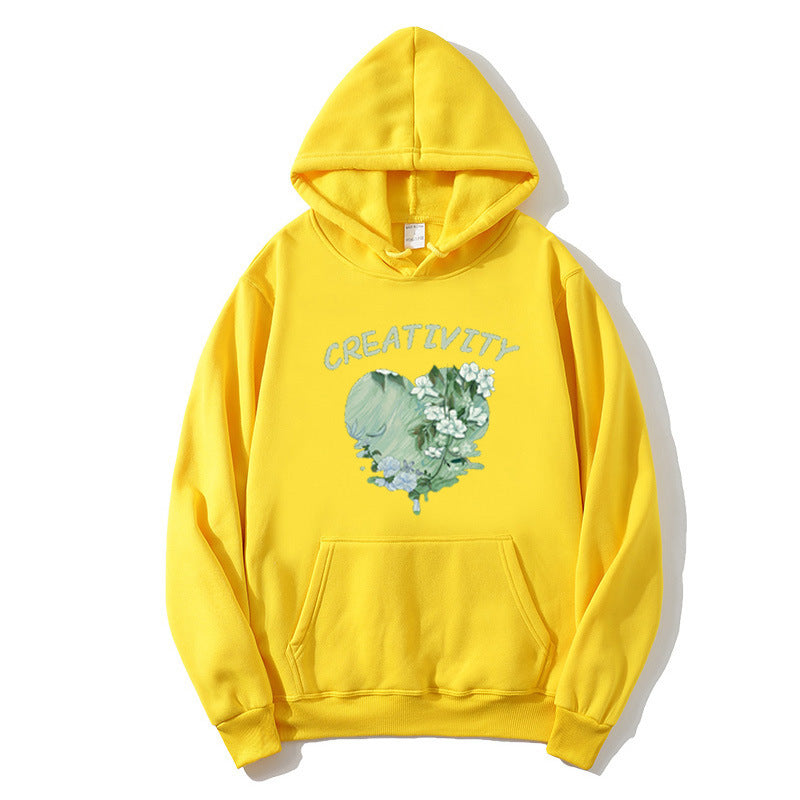 Women's hoodie with creative heart motif Chic & Stil