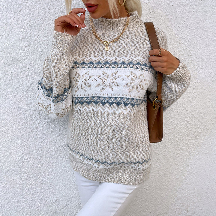 Pull en maille épaisse pour femmes Chic & Stil