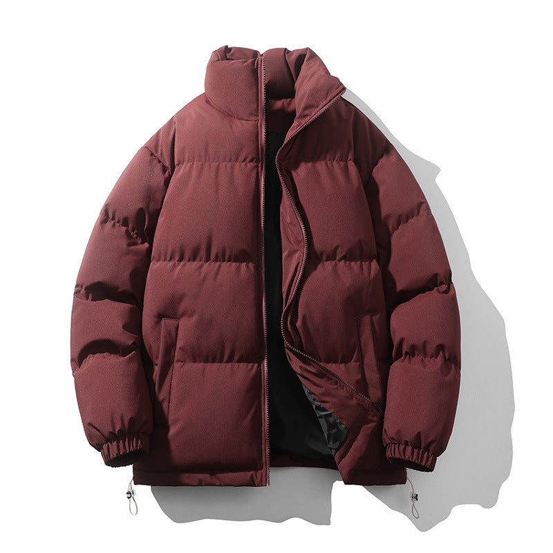 Insulated hooded jacket for men with high collar and stylish cut Lune London