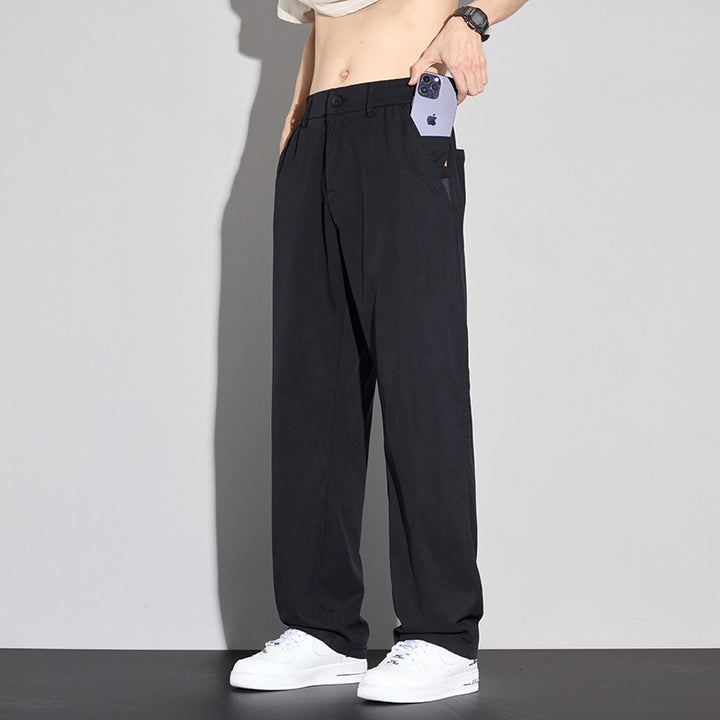 Casual stretch pants for men with versatile pockets and breathable fabric Lune London