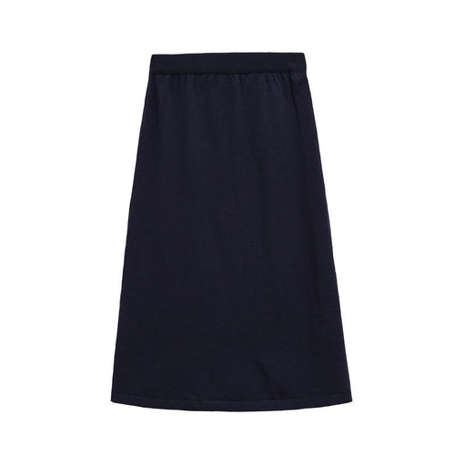 Midi skirt for women with elastic waist and flowy cut Amarae