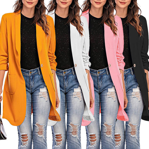 Stretch blazer for women with a modern fit and Amarae pockets