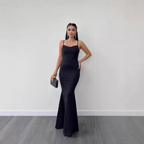 Ladies Elegant Evening Dress with Sparkling Top Amarae