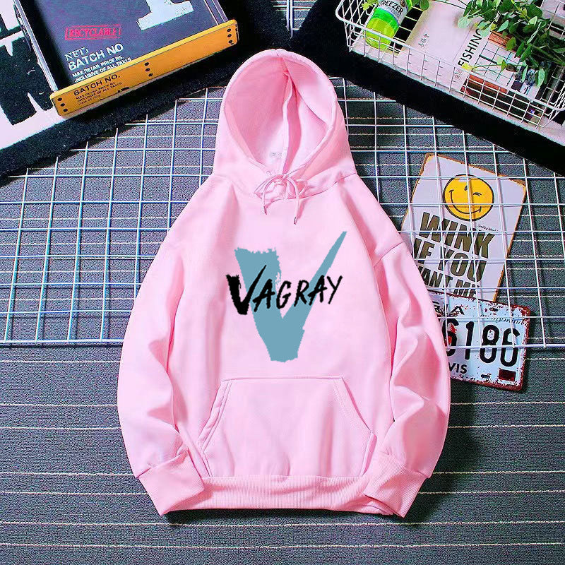 Women's hooded sweatshirt with modern logo print Chic & Stil