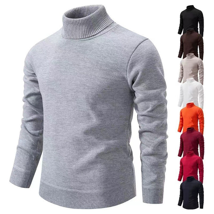 Chic turtleneck pullover for men in high-quality cotton Lune London