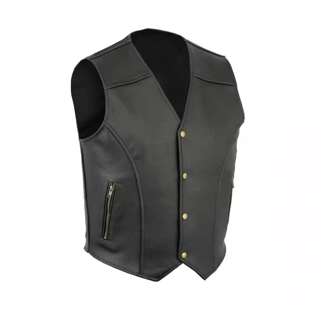 Amarae ladies motorcycle leather vest