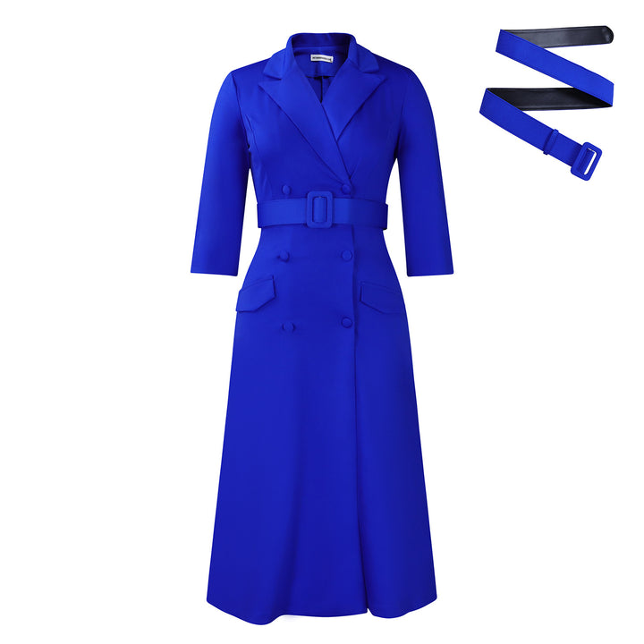 Women's trench coat with belted waist and luxurious details Lune London