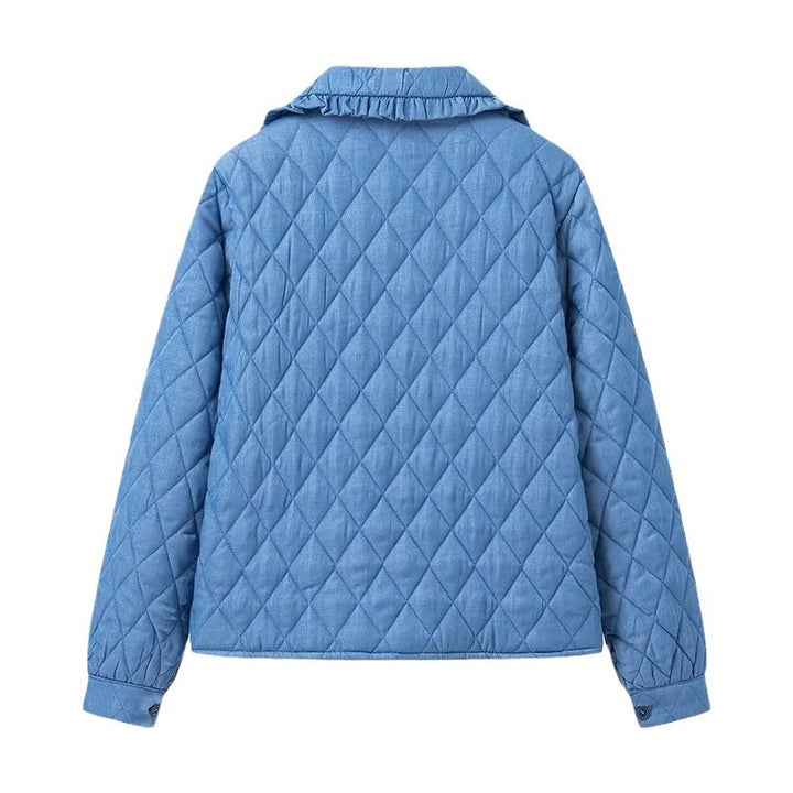 Veste femme rembourrée avec col volumineux et poches pratiques Chic & Stil