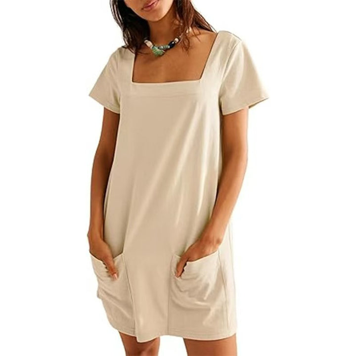 Women's Comfortable Casual Dress with Pockets Lune London