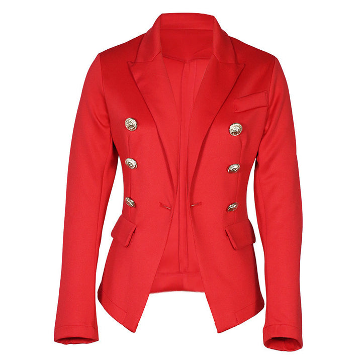 Women's elegant double-breasted blazer with a fitted cut Lune London