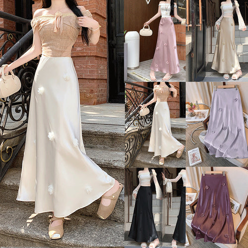Women Elegant Maxi Dress Off-Shoulder Amarae