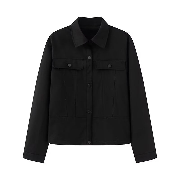 Modern utility style women's jacket with stylish pockets Lune London