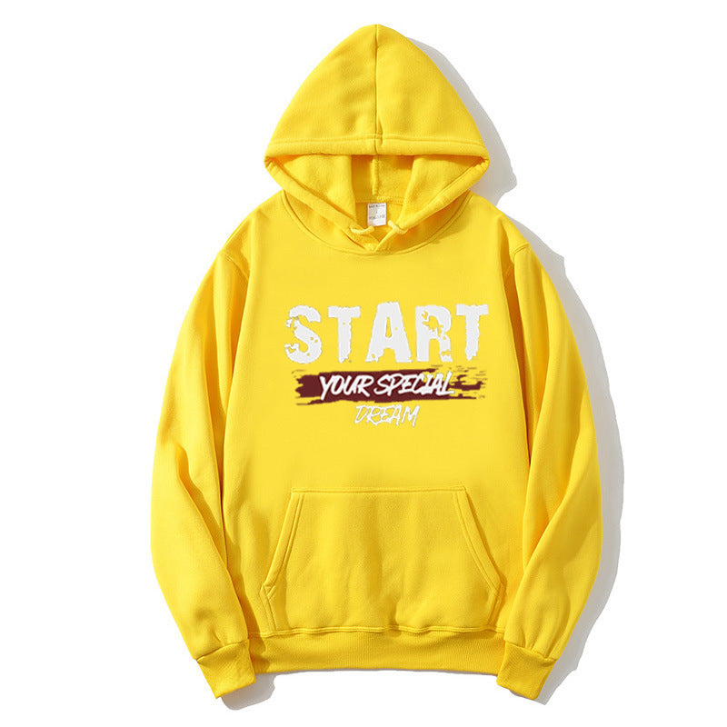 Women's hoodie with motivational lettering Chic & Stil 1772612852