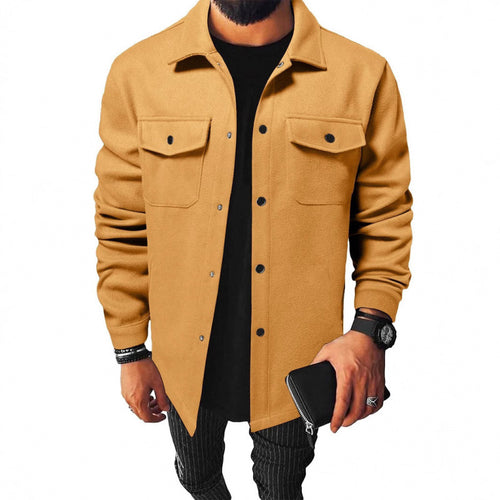 Stylish and warm flannel jacket for men Amarae