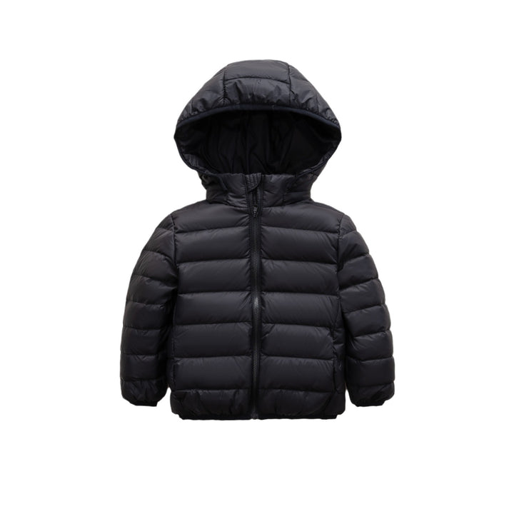 Ladies warm quilted jacket with hood Amarae
