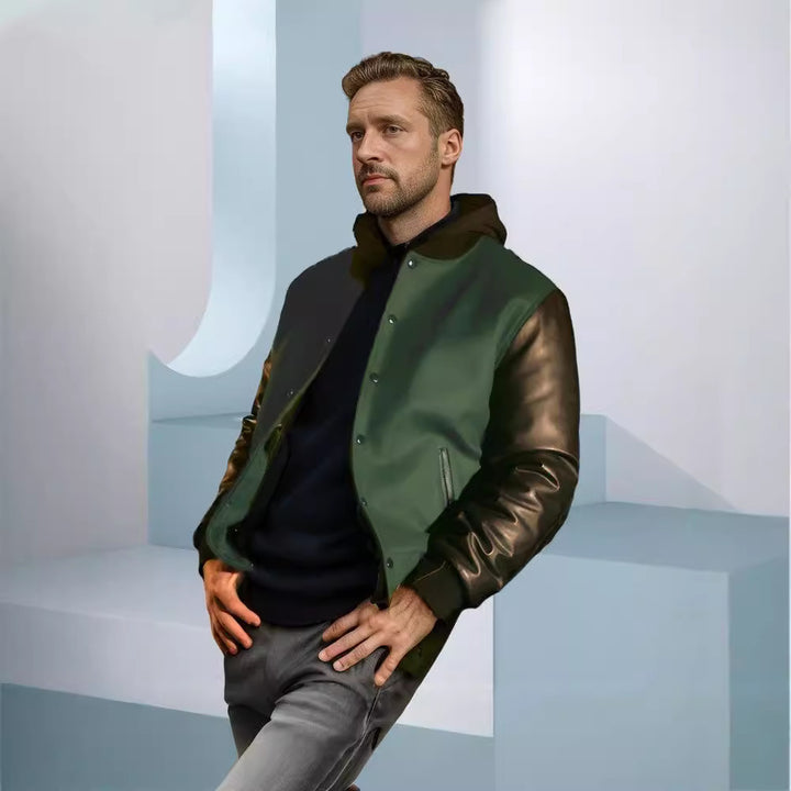 Chic and Stylish Men's Varsity Jacket