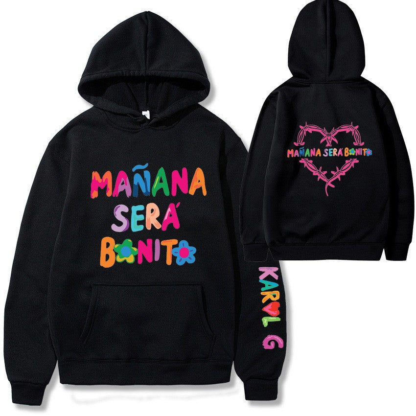 Women's Motif Hoodie Chic & Stil