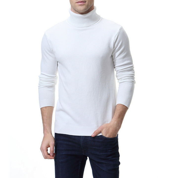 Men's fine cotton turtleneck sweater Lune London