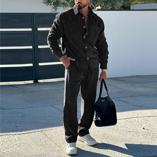 Men's leisure set with innovative fabric and practical pockets Amarae