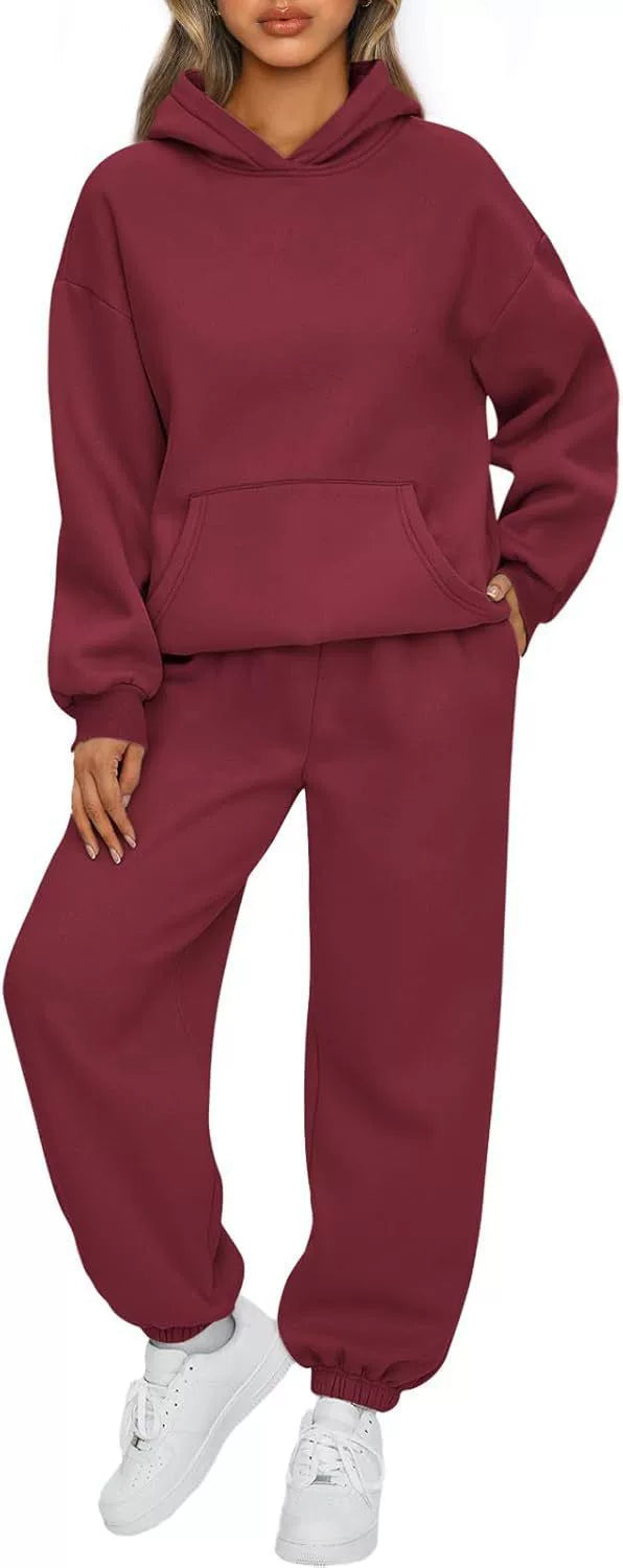 Soft Warm Leisure Jogging Set