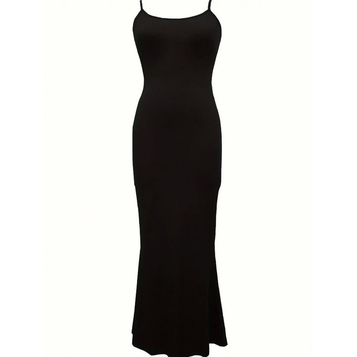 Robe maxi élégante pour femme avec des fines bretelles spaghetti et une coupe fluide Chic & Stil