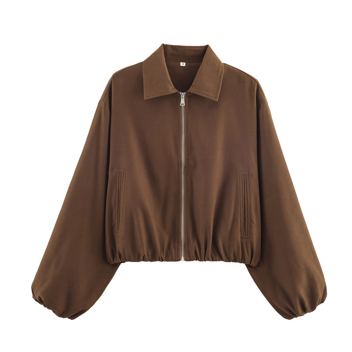 Casual transition jacket for women with elastic cuffs Amarae