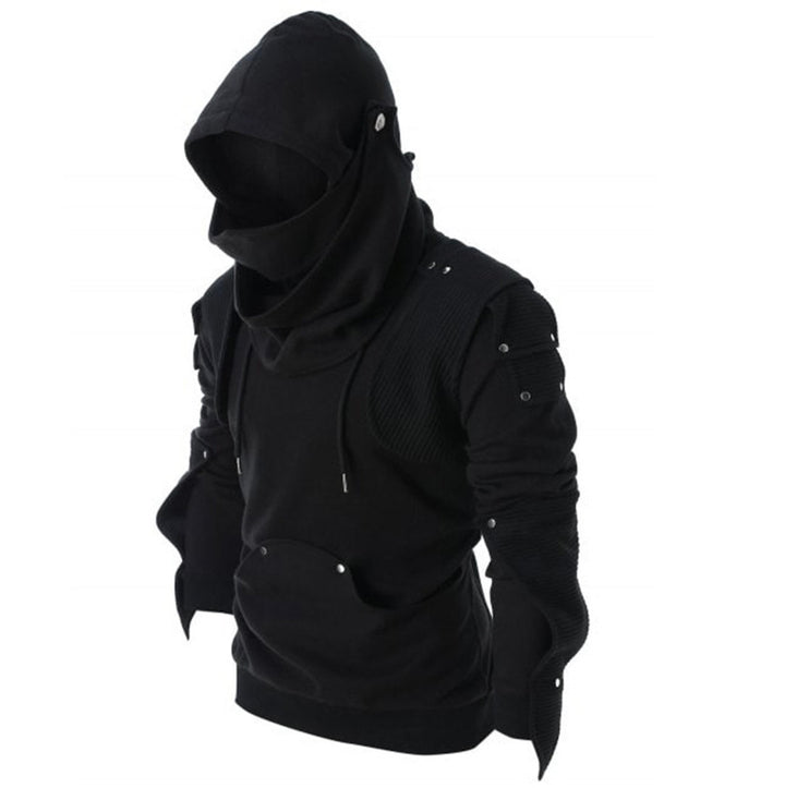 Men's Hoodie with innovative hood design and structured sleeves Lune London