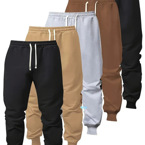 Elastic jogging pants for men with side pockets Amarae