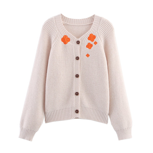 Women's vest with carefully crafted floral embroidery Amarae