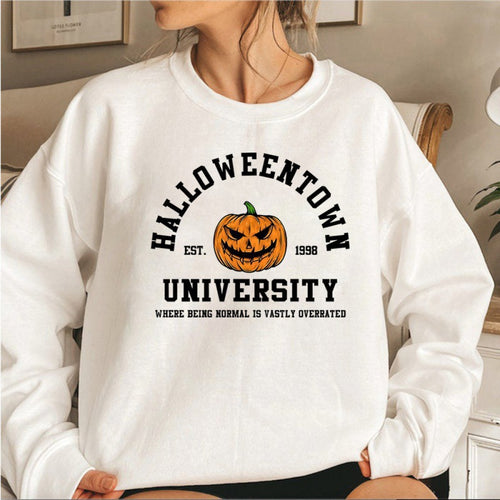 Women's sweatshirt with creative Halloween design and comfortable fit Amarae