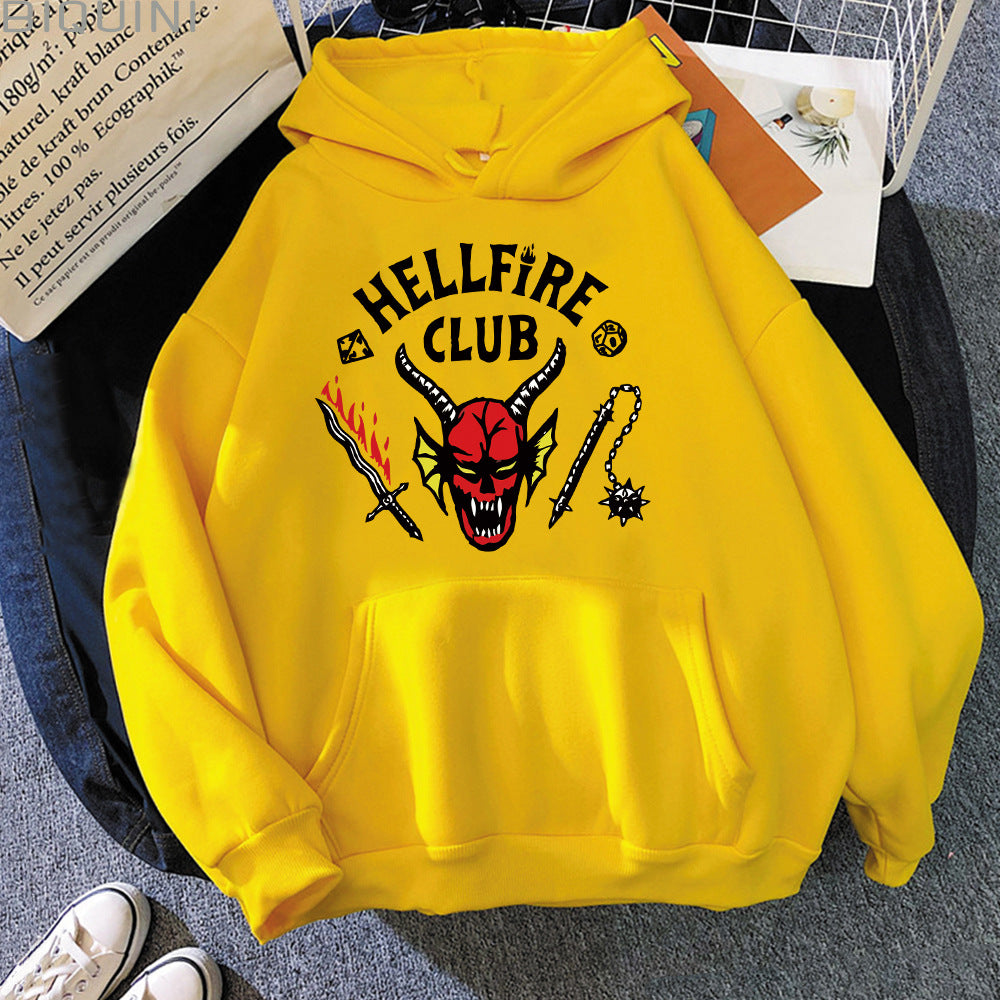 Women's hoodie with striking motif and casual fit Chic & Stil