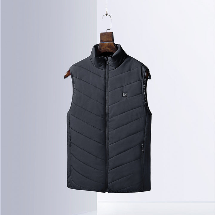 Quilted jacket for women, lined, with a high collar and practical pockets Lune London