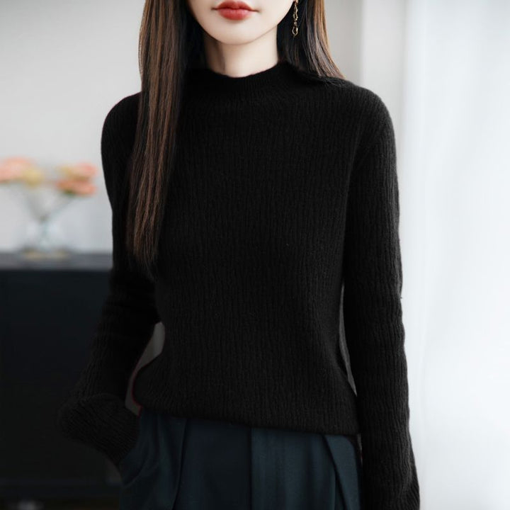 Pull fin en maille pour dames Chic & Stil
