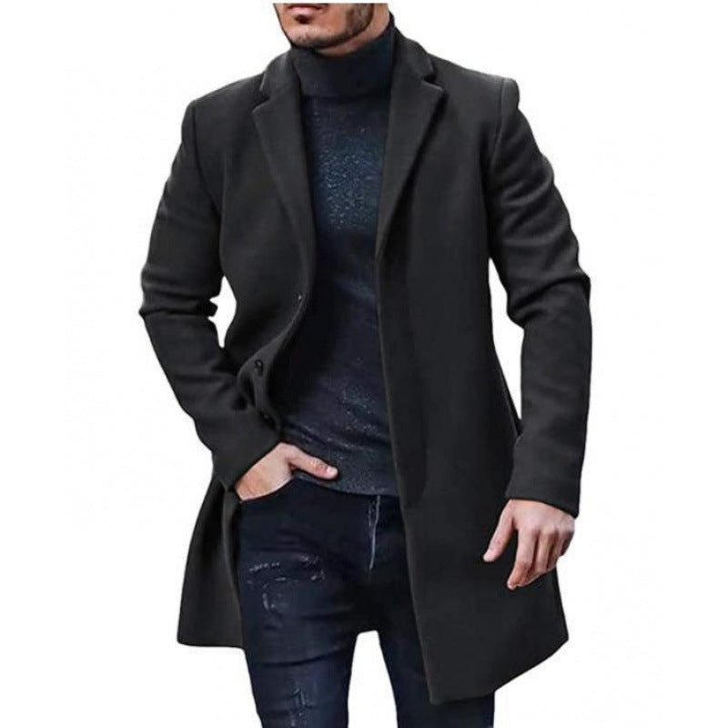 Elegant winter coat for men with a modern fit Lune London