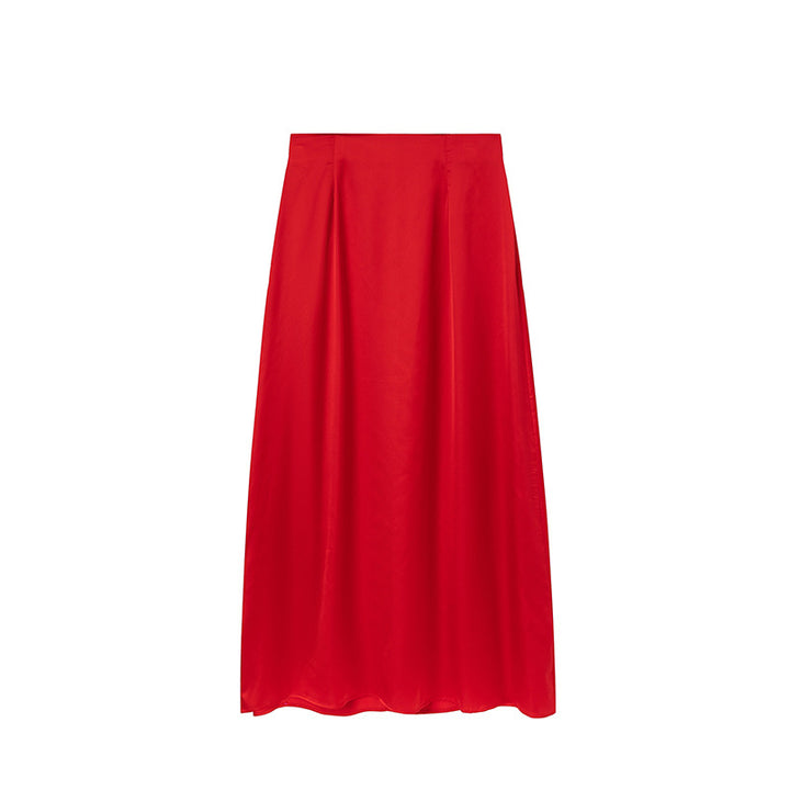 Maxi Skirt in Satin Women Lune London