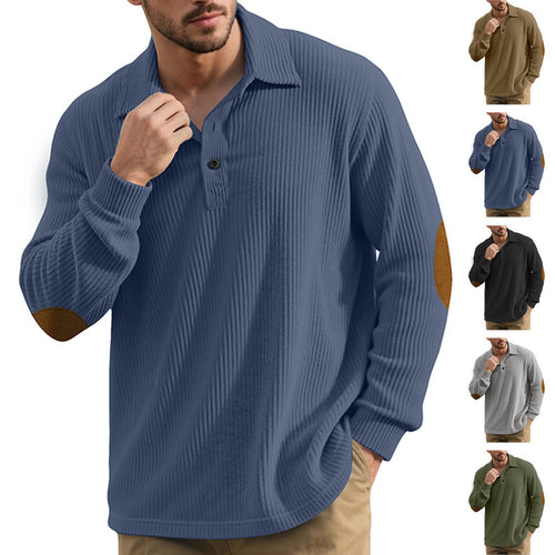 Men's Long Sleeve Polo Amarae