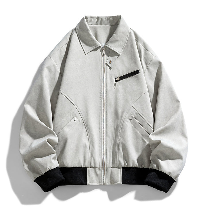 Casual bomber jacket for men with refined cut Lune London