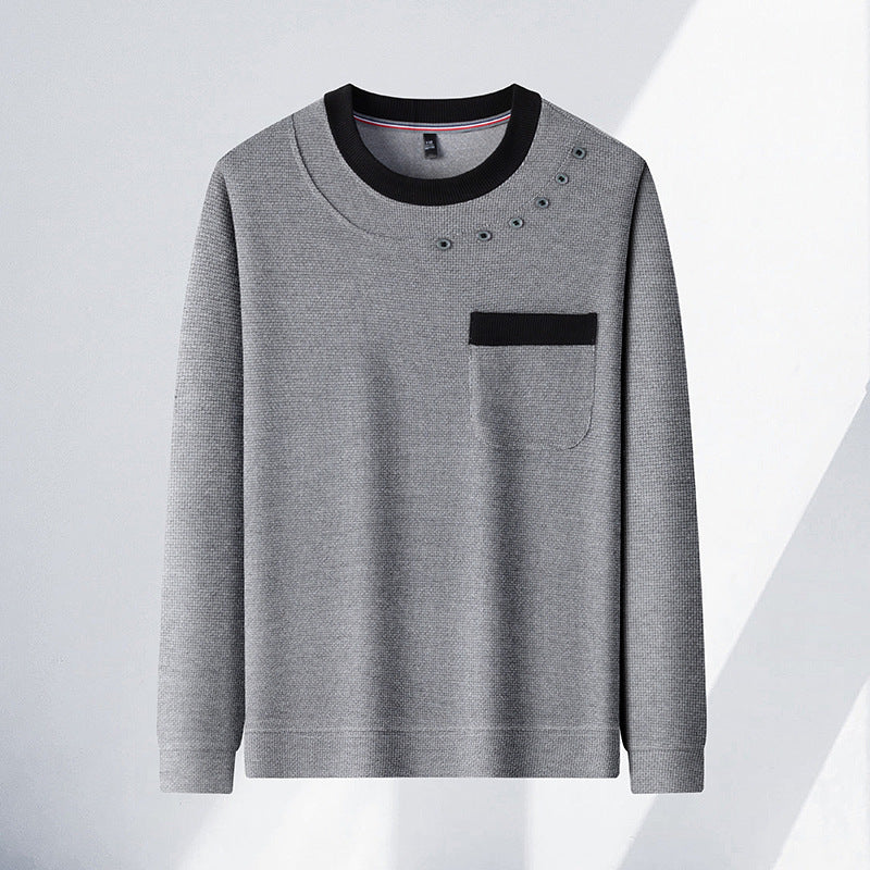 Trendy sweatshirt for men with unique detail accents and a practical chest pocket Lune London