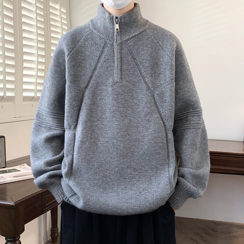 Hooded sweatshirt for women with high collar and handy zip Lune London