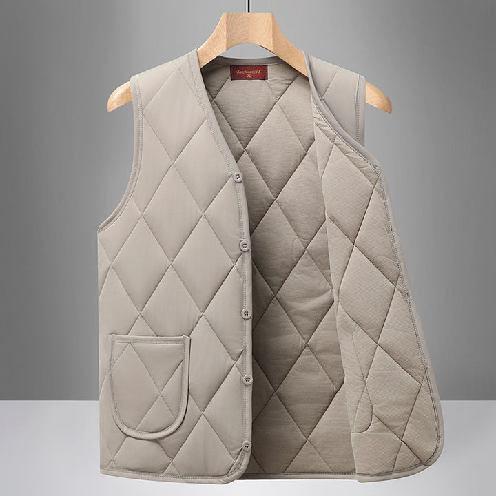 Ladies Lightweight Quilted Gilet with Innovative Pocket Design Lune London
