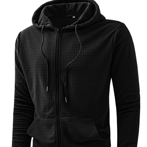 Casual hooded jacket for men with structured design Amarae
